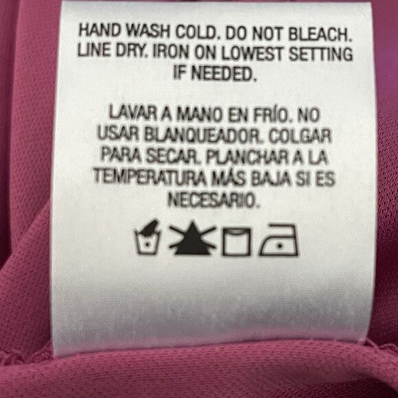 Covington Womans Babydoll Maxi Dress Pink Multi Floral Sleeveless Sheer Fairy 14 - Picture 16 of 16